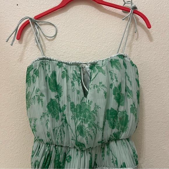 Empress Emerald Green/White Maxi dress Size 4 - Picture 4 of 9